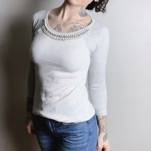 J crew xs baseball t